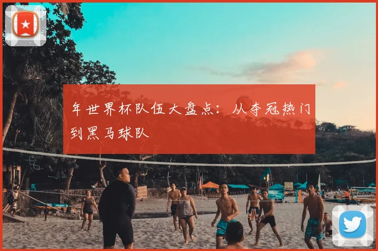 年世界杯队伍大盘点：从夺冠热门到黑马球队