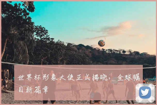 世界杯形象大使正式揭晓，全球瞩目新篇章