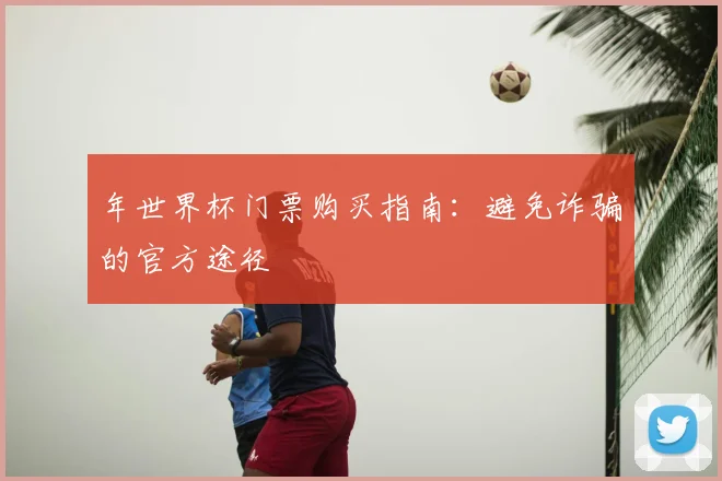 年世界杯门票购买指南：避免诈骗的官方途径